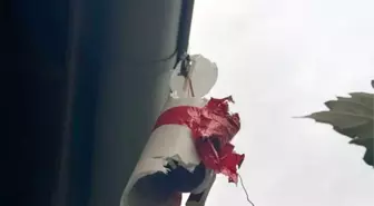Kayseri’de Öğrencilerin Fırlattığı Roket Ev Çatısına Düştü